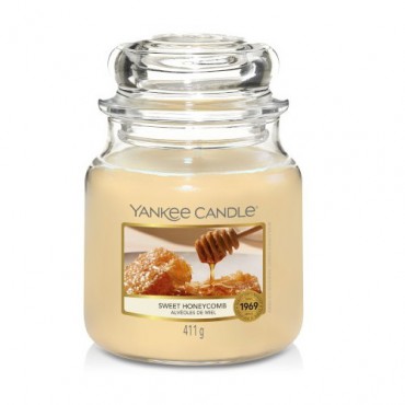 Sweet Honeycomb Yankee Candle mittlere Kerze