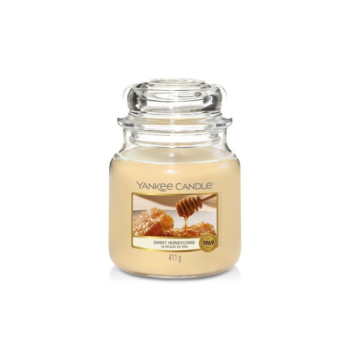 Sweet Honeycomb Yankee Candle mittlere Kerze