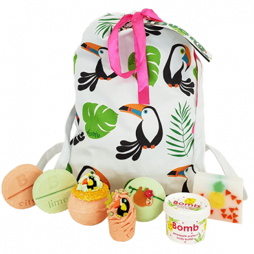 Kosmetikset in einer Baumwolltasche TOUCAN PLAY AT THAT GAME Bomb Cosmetics