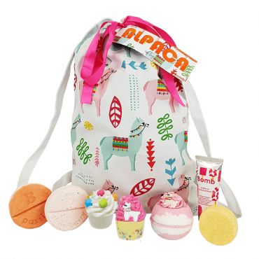 Kosmetikset in einer Baumwolltasche ALPACA MY BAGS Bomb Cosmetics