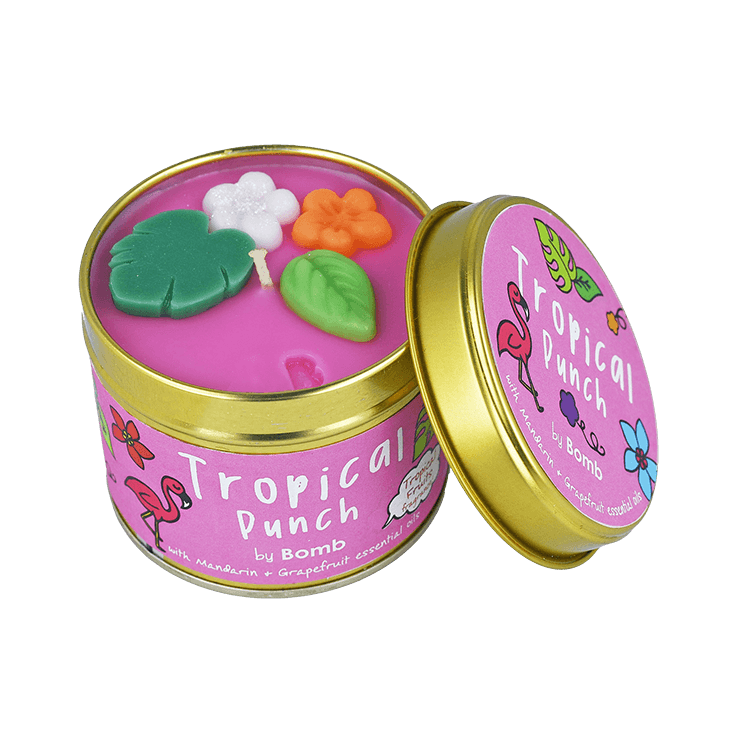 Tropische Punsch-Kerze von Bomb Cosmetics