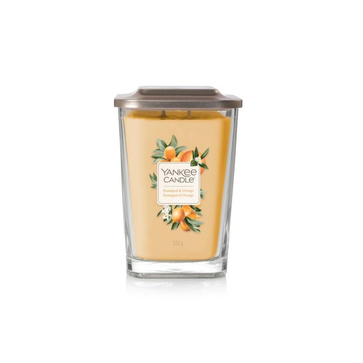 Elevation große Kumquat & Oragne Kerze von Yankee Candle