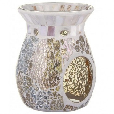 Gold & Pearl Crackle Yankee Candle Kamin