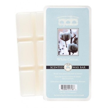 White Cotton Bridgewater Kerze Duft Wachs