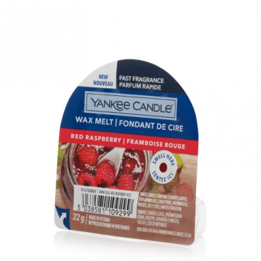 Rotes Himbeer-Duftwachs von Yankee Candle