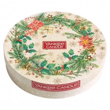 Magical Christmas Morning - Set mit 18 Teelichtern + Teelichthalter Yankee Candle