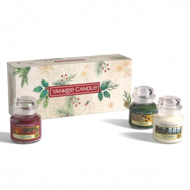 Magical Christmas Morning - Set mit 3 kleinen Gläsern Yankee Candle