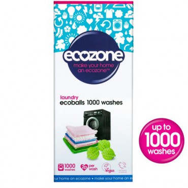 Ecoballs Wäschekugel Granulat 1000 Wäschen Ecozone