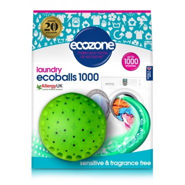Ecoballs Waschkugeln für 1000 Wäschen Ecozone