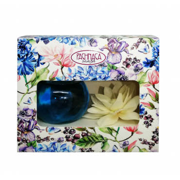 Dekorativer Lufterfrischer Orchideenblüten-Salzkugel Duftender Kleiderschrank