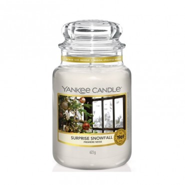 Surprise Snowfall große Kerze von Yankee Candle