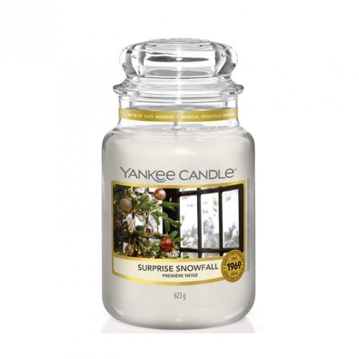 Surprise Snowfall große Kerze von Yankee Candle