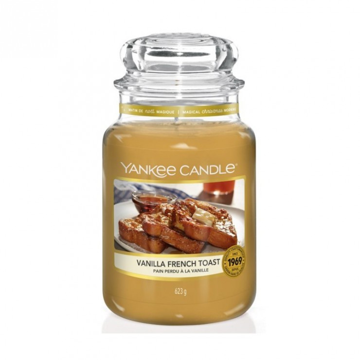 Große Vanille French Toast Kerze von Yankee Candle