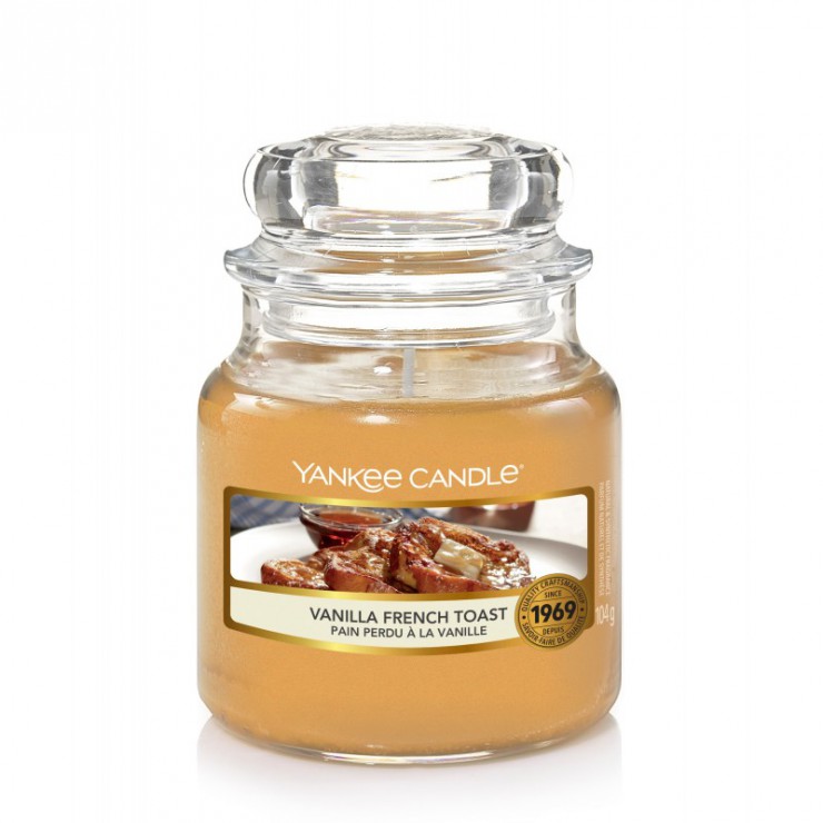 Kleine Vanilla French Toast Kerze von Yankee Candle