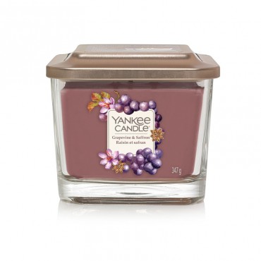 Kerze Elevation medium Grapevine & Saffron von Yankee Candle