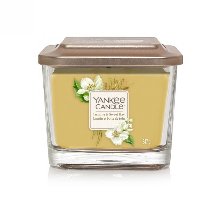 Elevation medium Jasmine & Sweet Hay Kerze von Yankee Candle