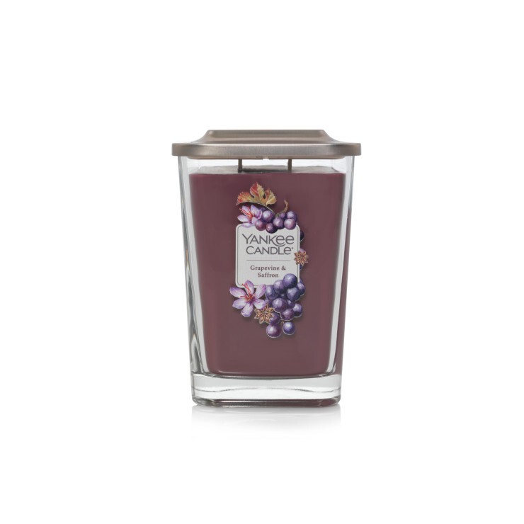 Elevation große Grapevine & Safran Kerze von Yankee Candle