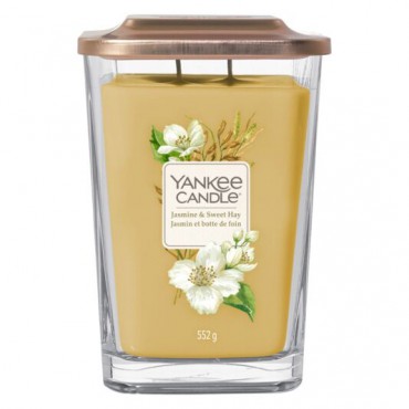 Elevation große Kerze Jasmine & Sweet Hay von Yankee Candle