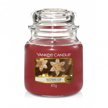 Medium Glittering Star Yankee Kerze