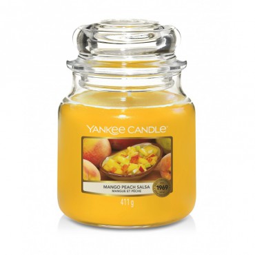 Medium Mango Pfirsich Salsa Kerze von Yankee Candle