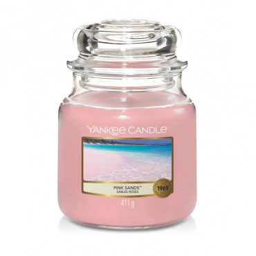 Pink Sands Yankee Candle mittelgroße Kerze