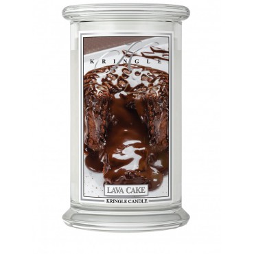 Große Lava Cake Kringle Kerze