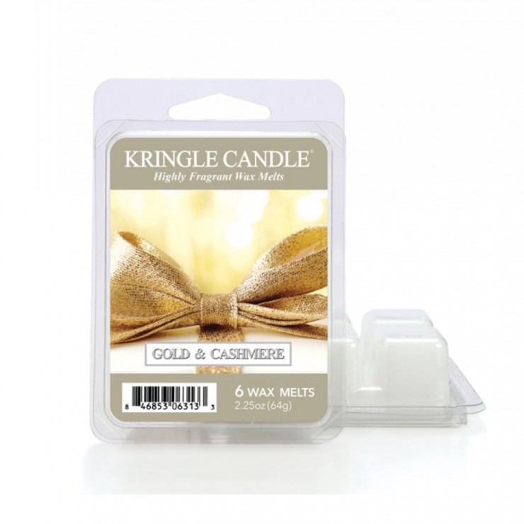 Gold & Cashmere Kringle Kerze Duftwachs