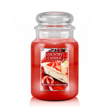 Große Zuckerstangen-Käsekuchen-Land-Kerze