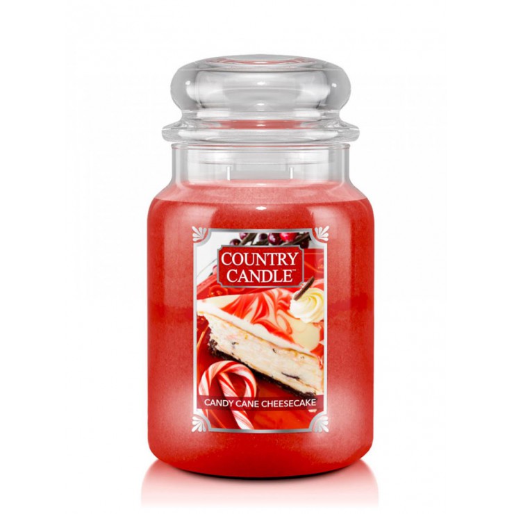 Große Zuckerstangen-Käsekuchen-Land-Kerze
