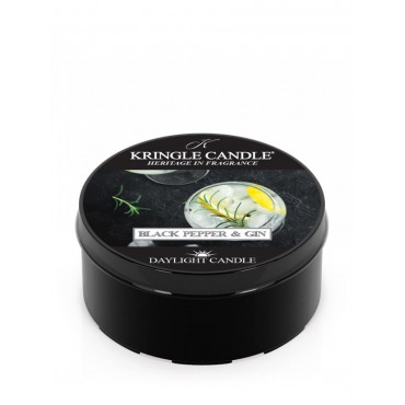 Daylight Black Pepper Gin Kringle Kerze