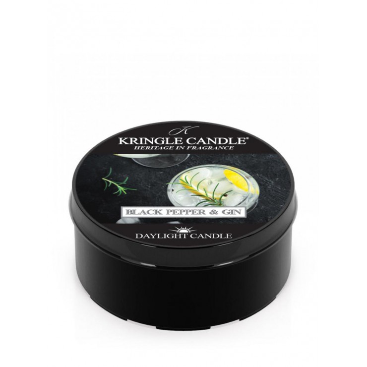 Daylight Black Pepper Gin Kringle Kerze