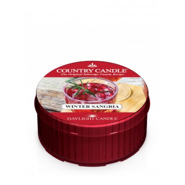 Tageslichtkerze Winter Sangria Country Kerze