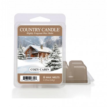 Cozy Cabin Country Kerze Duft Wachs