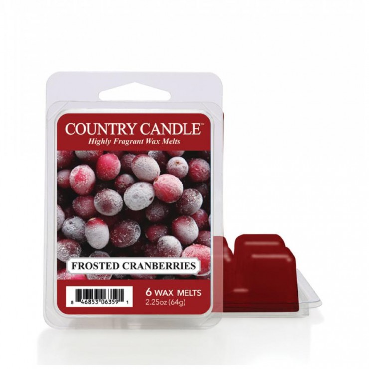 Land Kerze Frosted Cranberries Duft Wachs