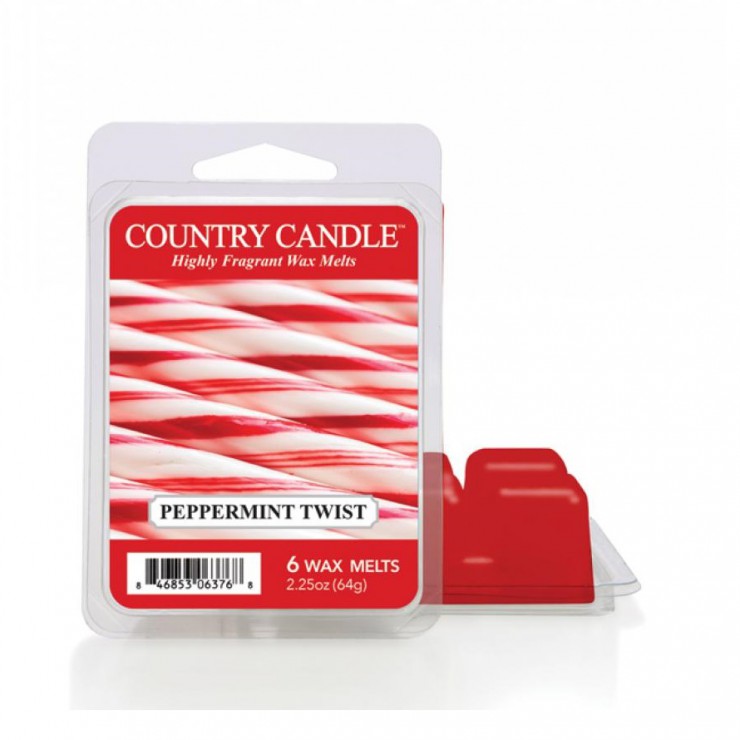 Country Candle Pfefferminz Twist Duftwachs