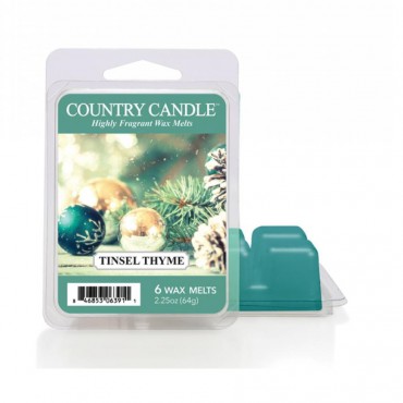 Tinsel Thyme Country Kerze Duft Wachs