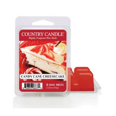 Country Candle Candy Cane Cheesecake Duftwachs