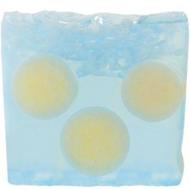 Schneeball Glycerinseife mit Minze Bomb Cosmetics