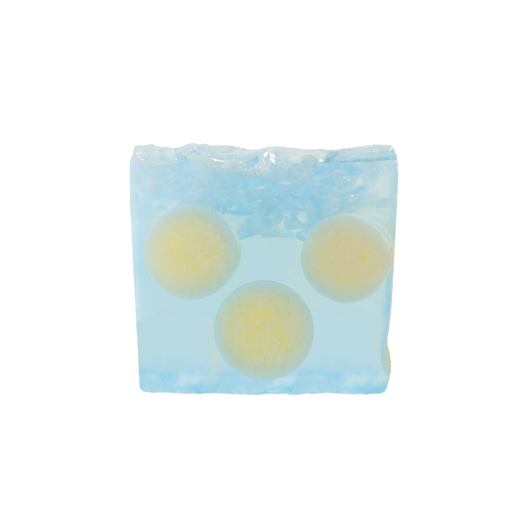 Schneeball Glycerinseife mit Minze Bomb Cosmetics