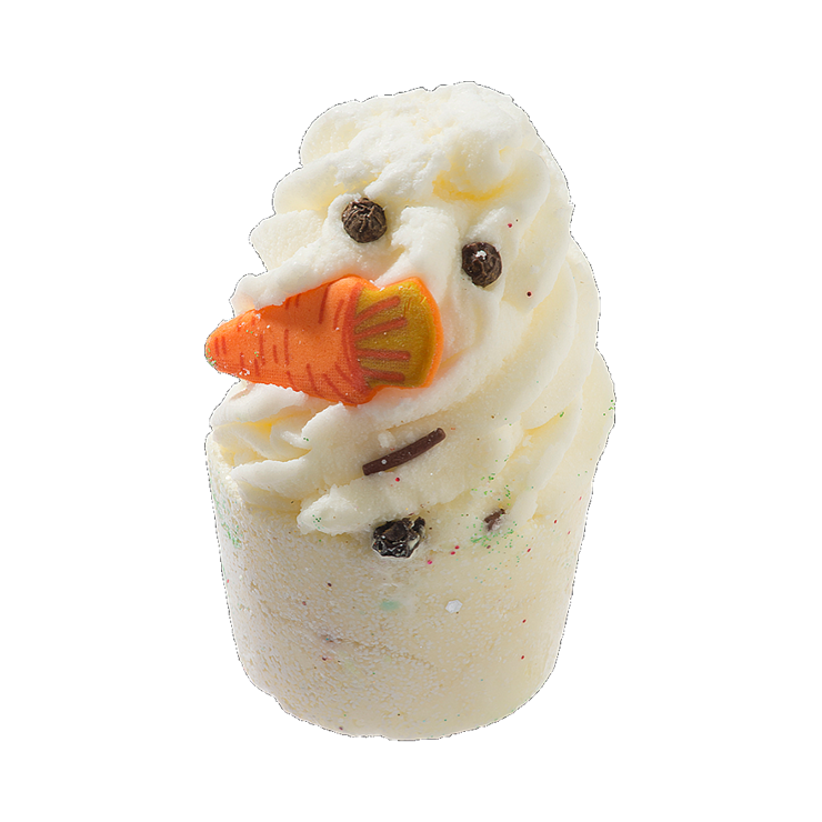 Kleiner Schneemann Mia Bomb Cosmetics Sahnebad Cupcake