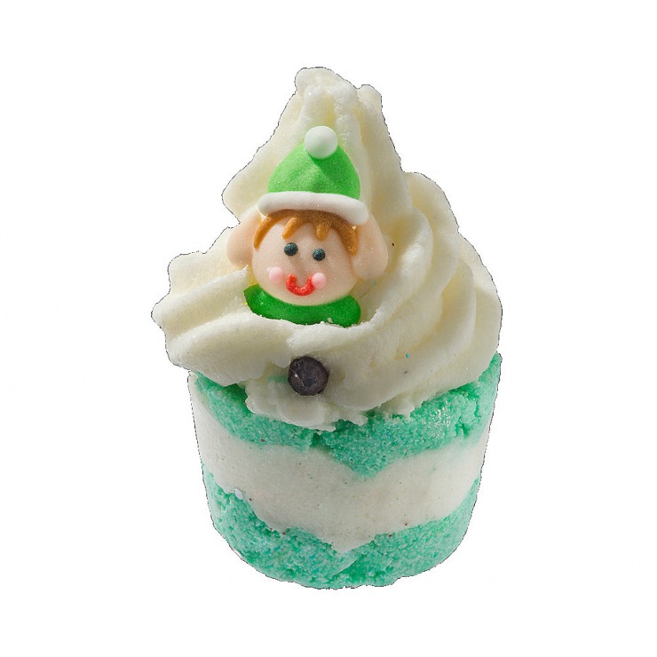 Sahnebad-Cupcake Elf on a Shelf Bomb Cosmetics