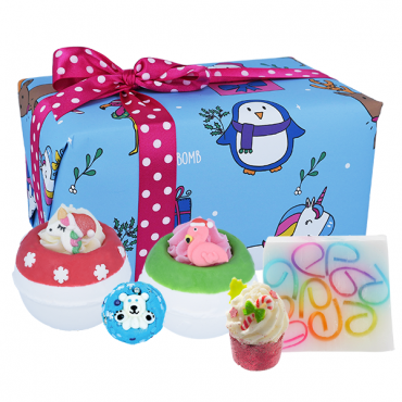 Crazy Christmas Bomb Cosmetics Geschenkset
