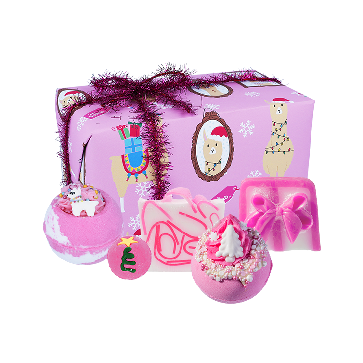 Fleece Navidad Festliche Bomb Cosmetics Geschenkset