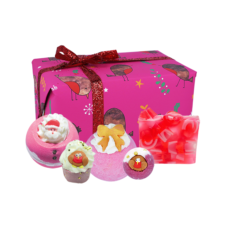Robin das Red Bomb Cosmetics Geschenkset