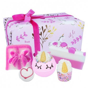 Einhorn Sparkle Bomb Cosmetics Geschenkset