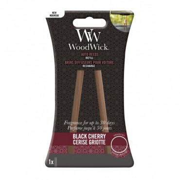 Auto-Duftstäbchen Nachfüllpackung Black Cherry Woodwick