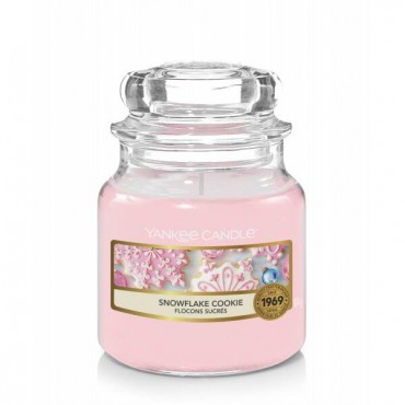 Kleine Snowflake Cookie Kerze von Yankee Candle
