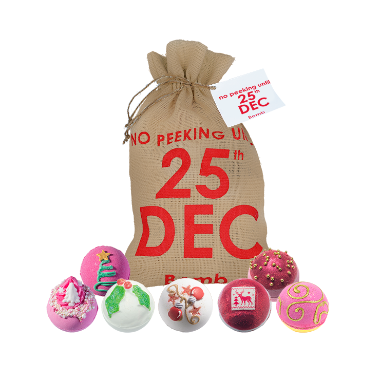 Weihnachtsmann Geschenktüten-Set 25th OF DECEMBER Bomb Cosmetics