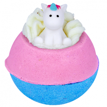 Born to Be a Unicorn schäumende Badekugel mit Spielzeug Bomb Cosmetics