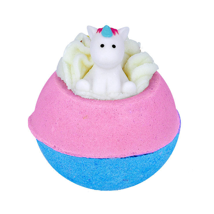 Born to Be a Unicorn schäumende Badekugel mit Spielzeug Bomb Cosmetics